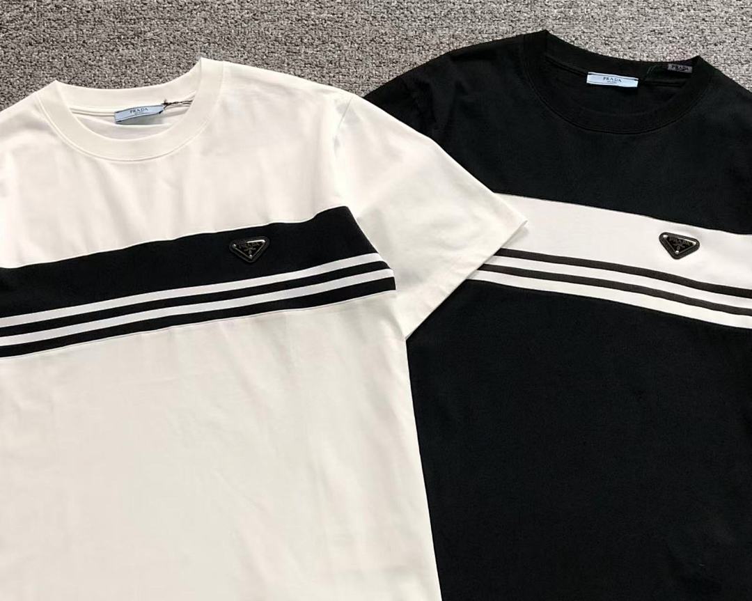 Prada 95 P⭐A⭐A T-SHIRT 3203181003 (Im 170Cm 60Kg I Wear Size M In The Phot) - Image 6