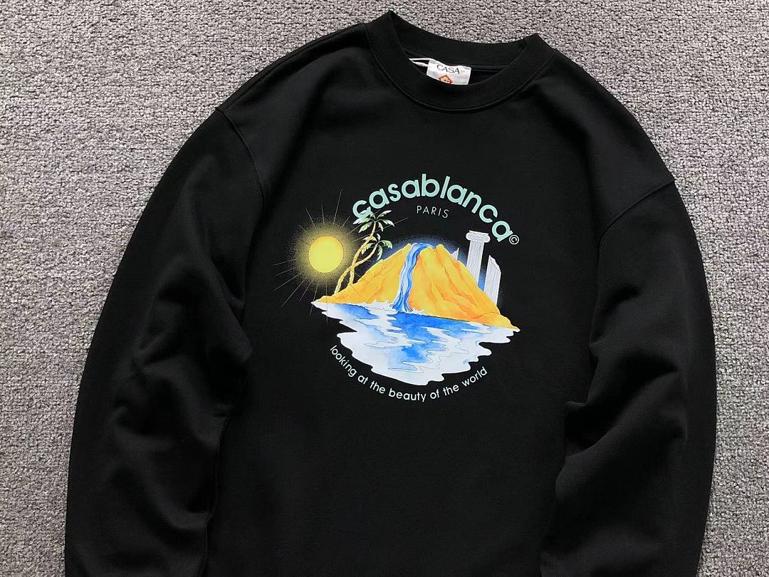 Casablanca 135 CASABLANCA HOODIE 3208090921 (Im 170Cm 60Kg I Wear Size M In The Phot) - Image 11