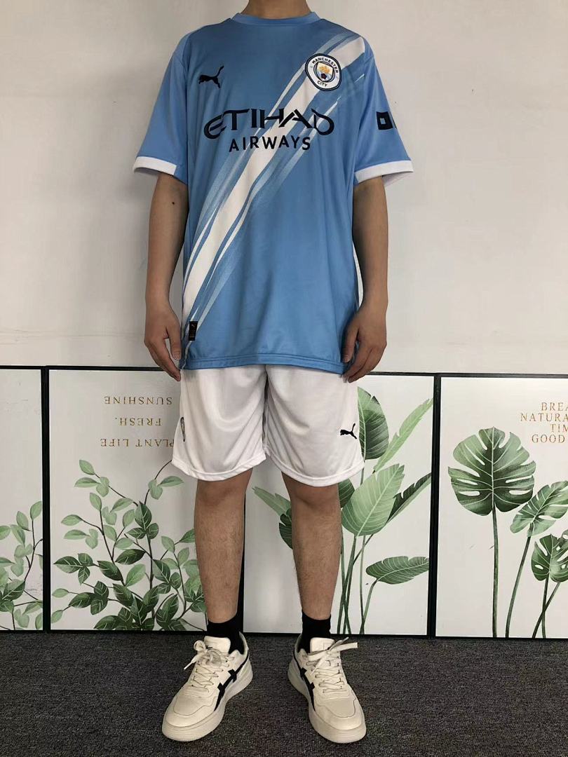 Unbranded 75 FOOTBALL T-SHIRT SHORTS 2140317002 (Im 170Cm 60Kg I Wear Size L In The Phot) - Image 4