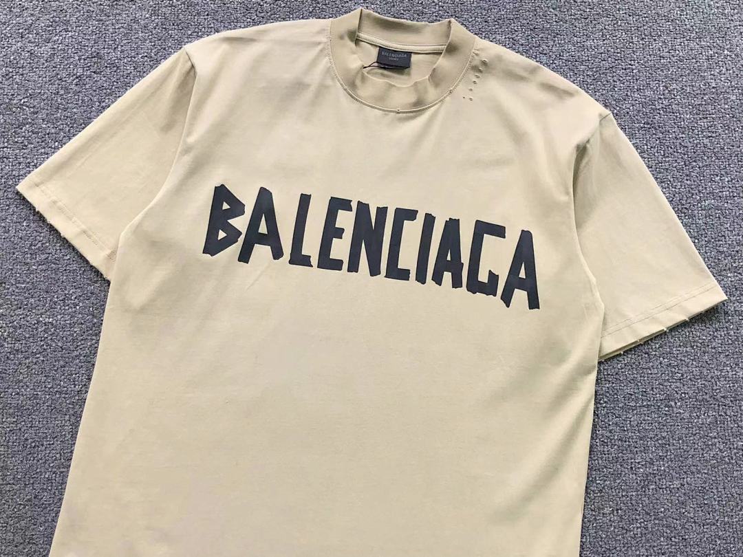 Balenciaga 128 B⭐L⭐⭐⭐IA⭐A T-SHIRT 3108082121 (Im 170Cm 60Kg I Wear Size S In The Phot) - Image 12