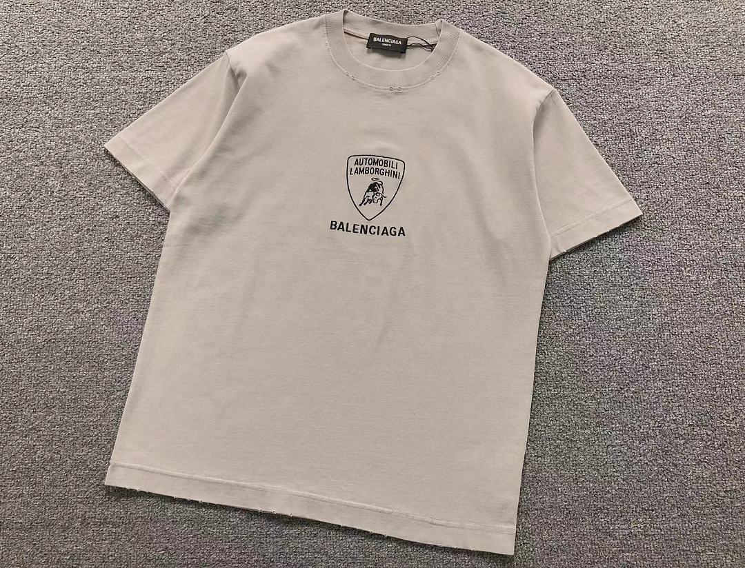 Balenciaga 125 B⭐L⭐⭐⭐IA⭐A T-SHIRT 5208070681 (Im 170Cm 60Kg I Wear Size S In The Phot) - Image 10