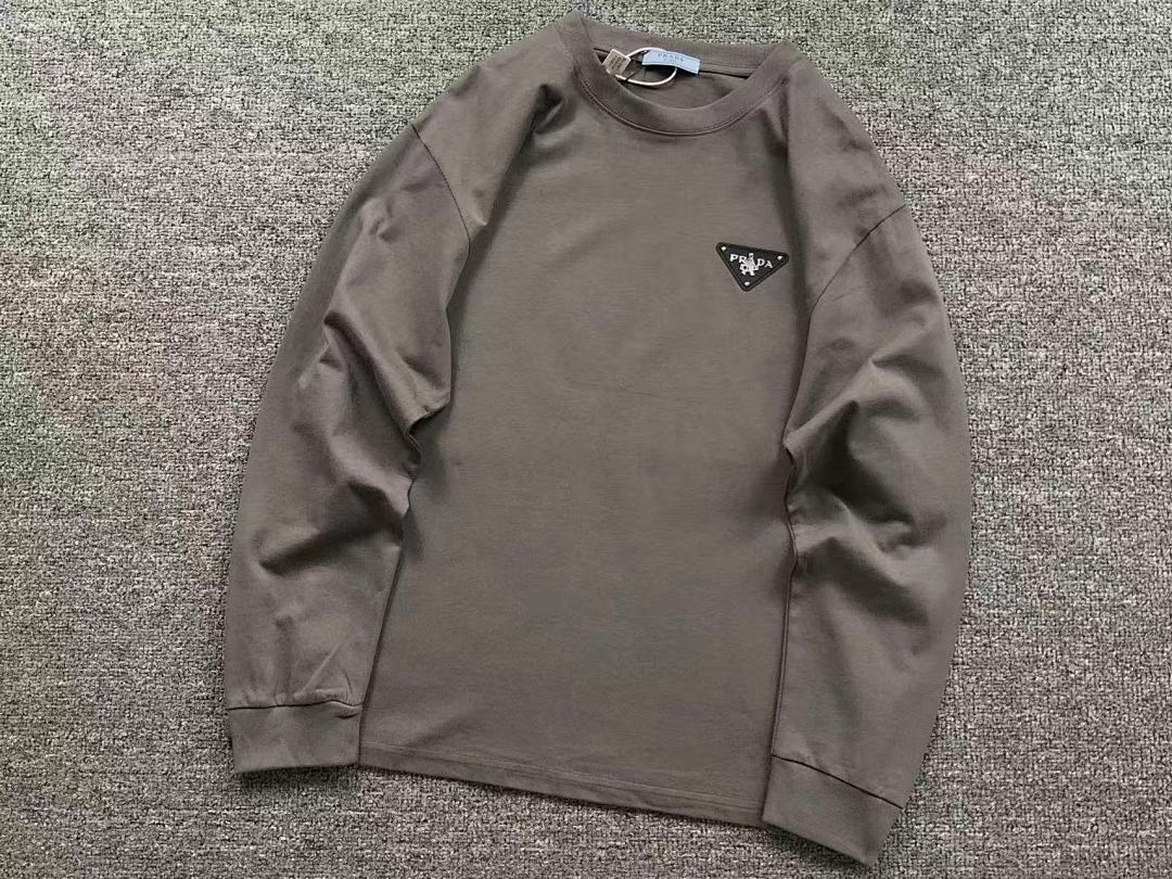 Prada 178 P⭐A⭐A LONG SLEEVED 3110151405 (Im 170Cm 60Kg I Wear Size S In The Phot) - Image 7