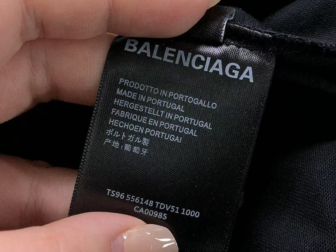 Balenciaga 115 B⭐L⭐⭐⭐IA⭐A T-SHIRT 520123020 (Im 170Cm 60Kg I Wear Size M In The Phot) - Image 26