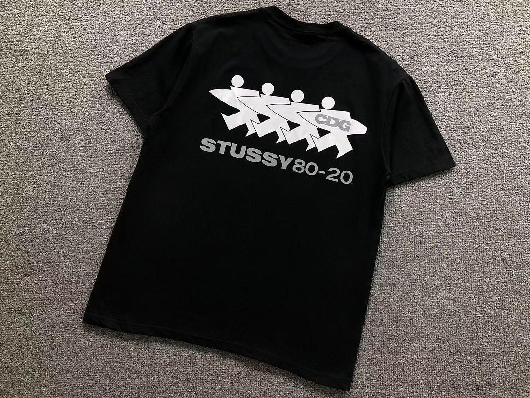 Comme des Garcons 72 STUSSY CDG T-SHIRT 52080516182 (Im 170Cm 60Kg I Wear Size M In The Phot) - Image 8