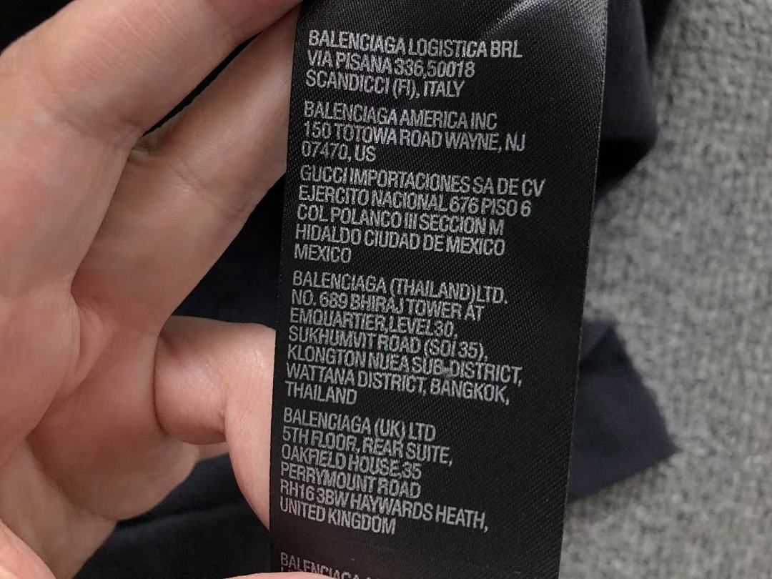 Balenciaga 128 B⭐L⭐⭐⭐IA⭐A T-SHIRT 42041304163 (Im 170Cm 60Kg I Wear Size XS In The Phot) - Image 20