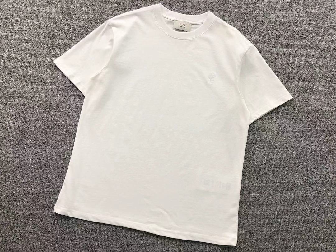 AMI 98 AMI T-SHIRT 504090817 (Im 170Cm 60Kg I Wear Size S In The Phot) - Image 8