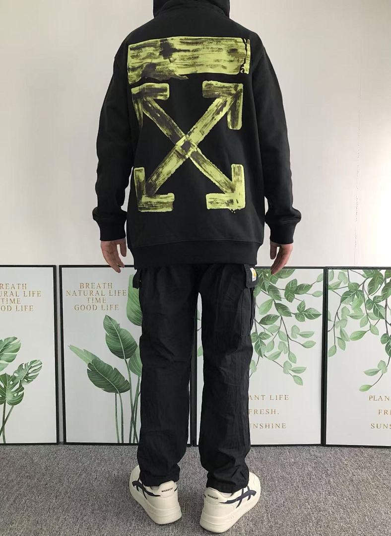 Off-White 168 OFF-WHITE HOODIE 312170119 (Im 170Cm 55Kg I Wear Size M In The Phot) - Image 4