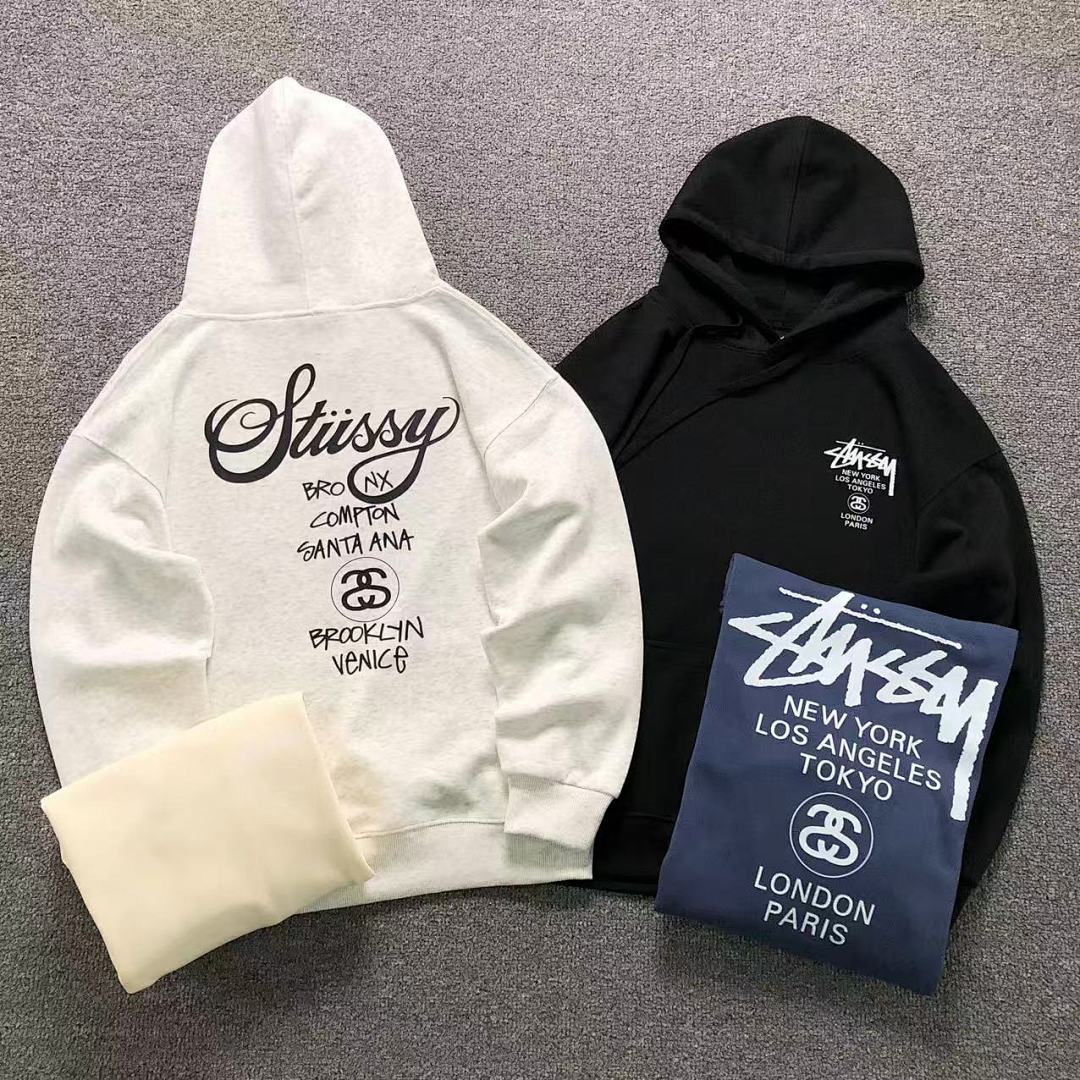 Stussy 215 STUSSY HOODIE 412200501 (Im 170Cm 60Kg I Wear Size L In The Phot)