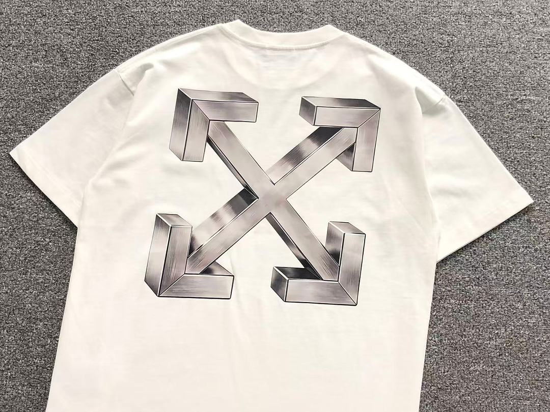 Off-White 105 OFF-WHITE T-SHIRT 5207030619 (Im 170Cm 60Kg I Wear Size M In The Phot) - Image 8