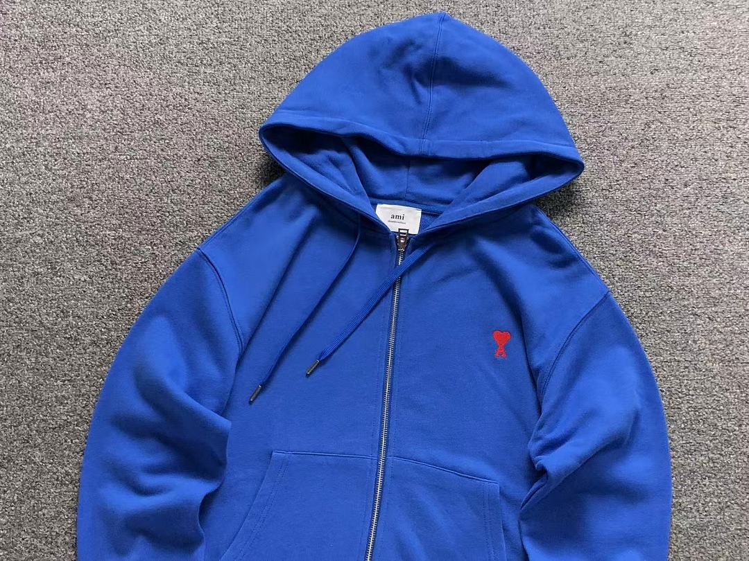 AMI 208 AMI HOODIE 22082709001 (Im 170Cm 60Kg I Wear Size M In The Phot) - Image 23
