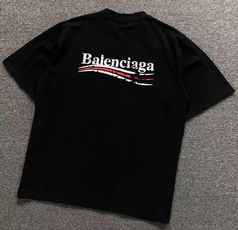 Balenciaga Balenciaga 128 B⭐L⭐⭐⭐IA⭐A T-SHIRT 42051415163 (Im 170Cm 60Kg I Wear Size XS In The Phot), photo 1