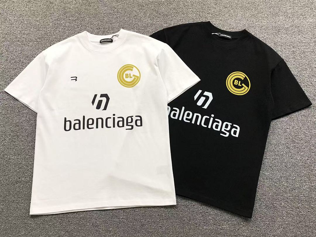 Balenciaga 98 B⭐L⭐⭐⭐IA⭐A T-SHIRT 2162301125 (Im 170Cm 60Kg I Wear Size S In The Phot) - Image 5