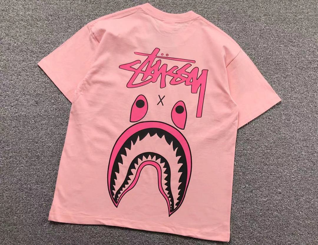 Bape 78 BAPE STUSSY T-SHIRT 1102090342 (Im 170Cm 55Kg I Wear Size S In The Phot) - Image 8