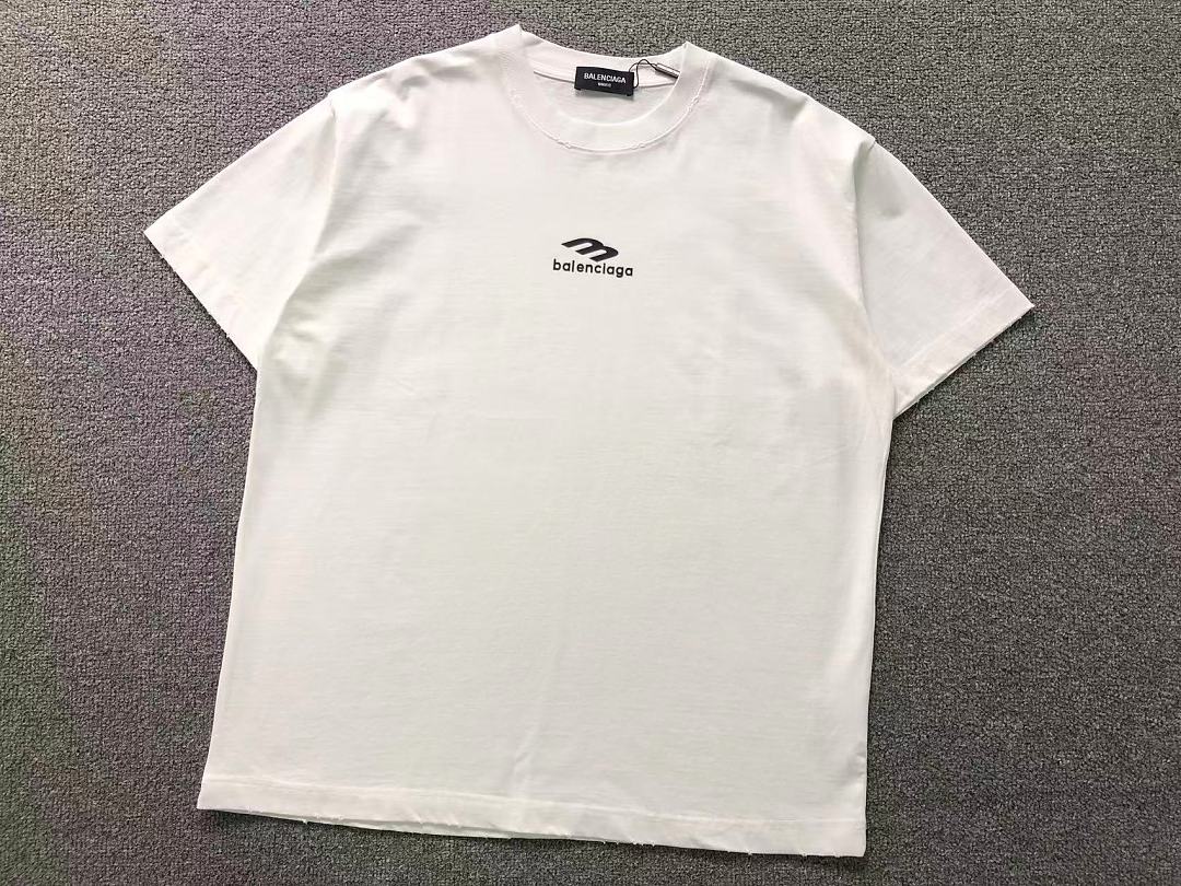 Balenciaga 129 B⭐L⭐⭐⭐IA⭐A T-SHIRT 42061613133 (Im 170Cm 60Kg I Wear Size 2XL In The Phot) - Image 7