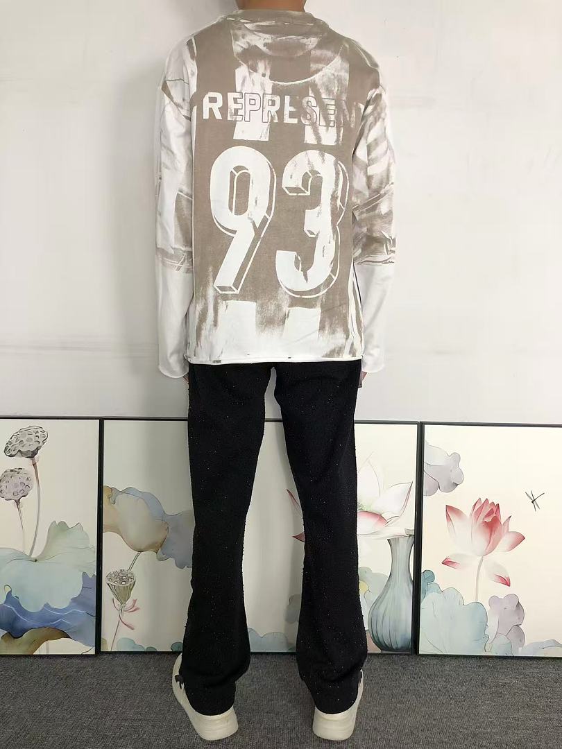 Represent 139 REPRESENT LONG SLEEVED 3208133217 (Im 170Cm 60Kg I Wear Size S In The Phot) - Image 4