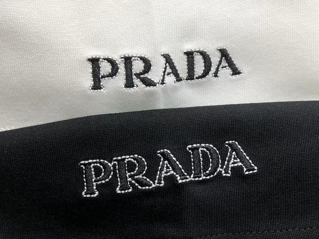 Prada 218 P⭐A⭐A T-SHIRT SHORTS 5241619147 (Im 170Cm 60Kg I Wear Size L In The Phot) - Image 16
