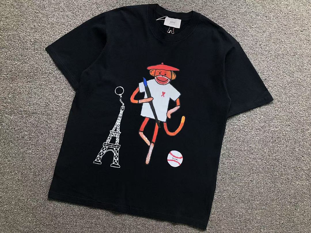 AMI 95 AMI T-SHIRT 3203201621 (Im 170Cm 60Kg I Wear Size M In The Phot) - Image 13