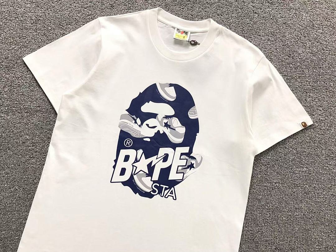 Bape 85 BAPE T-SHIRT 4110110398 (Im 170Cm 60Kg I Wear Size M In The Phot) - Image 14