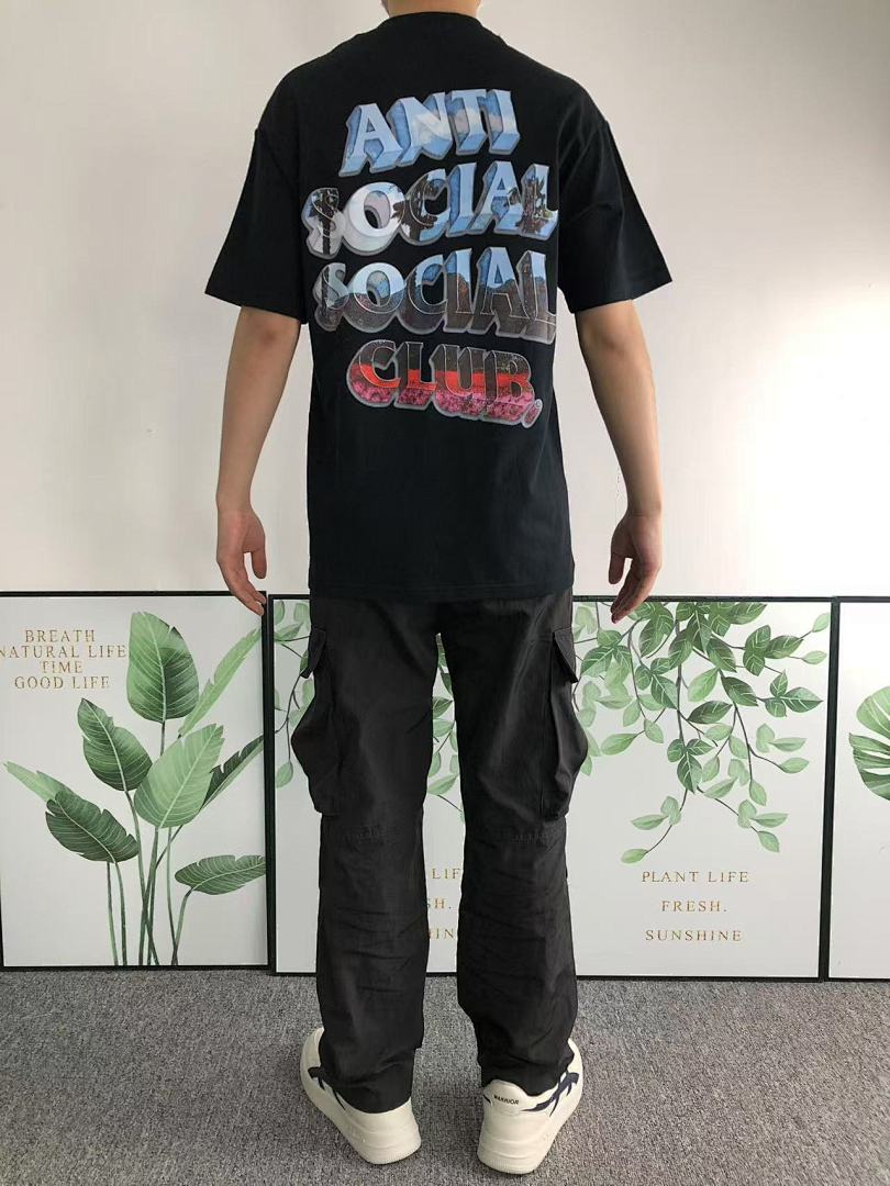 Christian Louboutin 85 ANTI SOCIAL CLUB T-SHIRT 412221702 (Im 170Cm 57Kg I Wear Size M In The Phot) - Image 4
