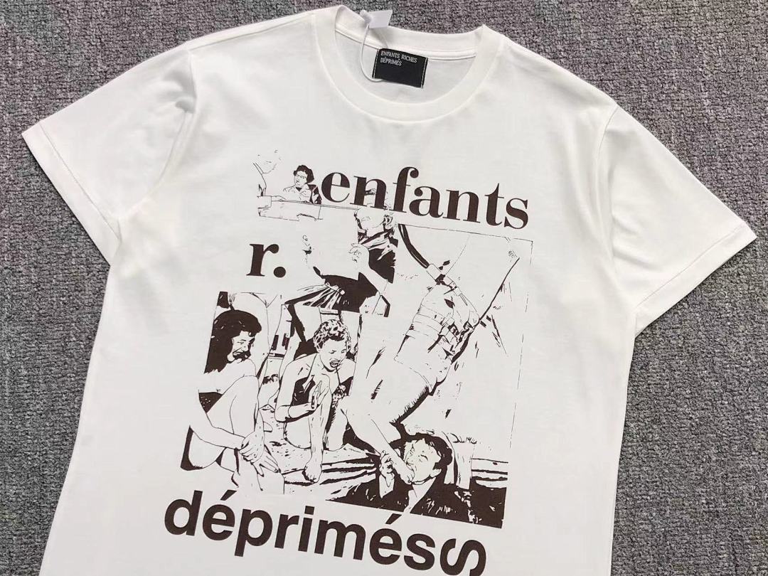 Chanel 98 ENFANTS RICHES DEPRIMES T-SHIRT 211152217 (Im 170Cm 57Kg I Wear Size S In The Phot) - Image 7