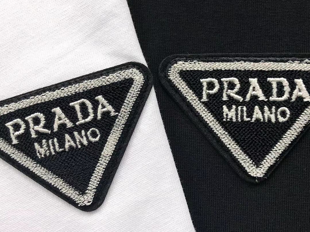 Prada 128 P⭐A⭐A T-SHIRT 211171421 (Im 170Cm 57Kg I Wear Size M In The Phot) - Image 13