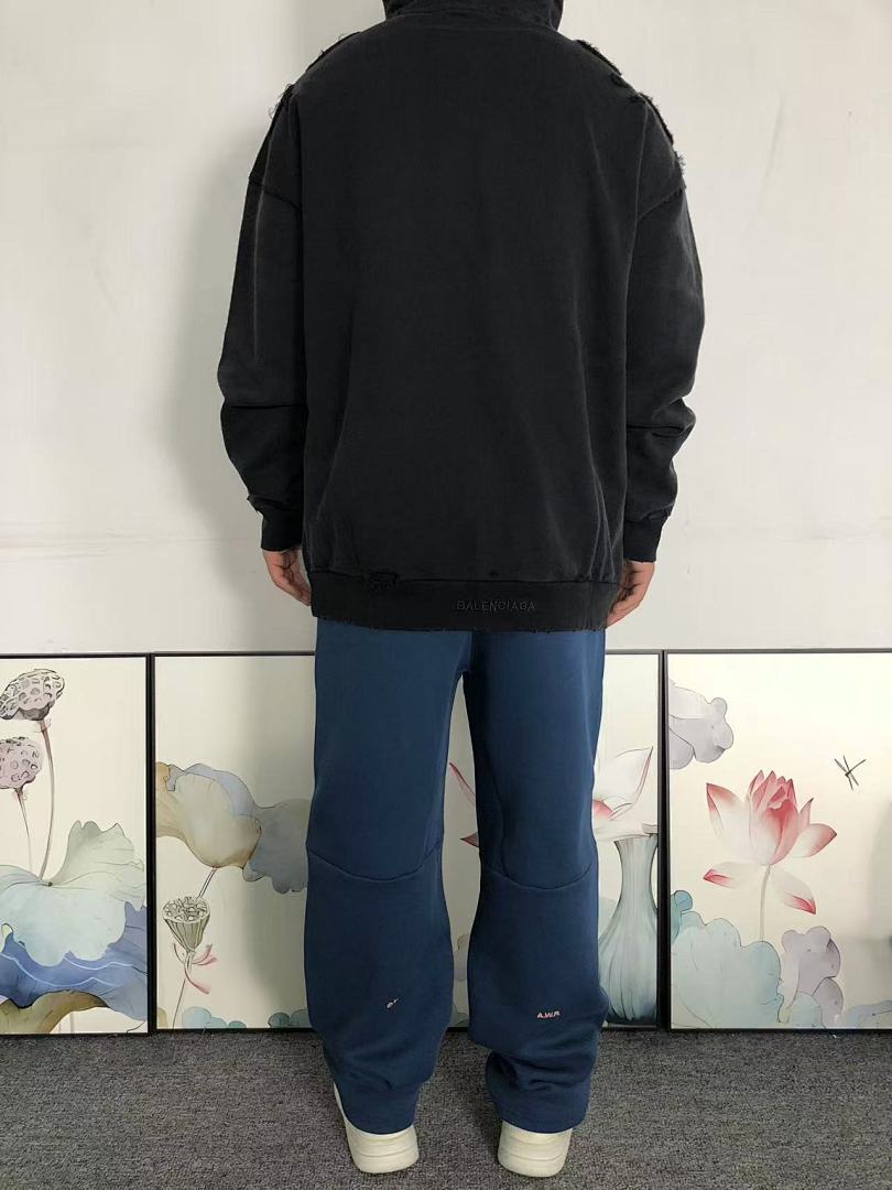 Balenciaga 275 B⭐L⭐⭐⭐IA⭐A HOODIE 4122711163 (Im 170Cm 60Kg I Wear Size XS In The Phot) - Image 4