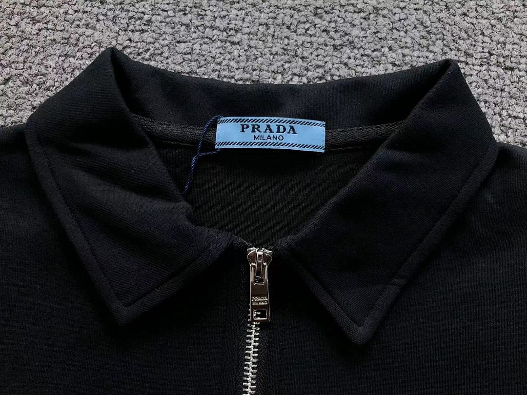 Prada 218 P⭐A⭐A POLO SHORTS 52072403147 (Im 170Cm 60Kg I Wear Size L In The Phot) - Image 17