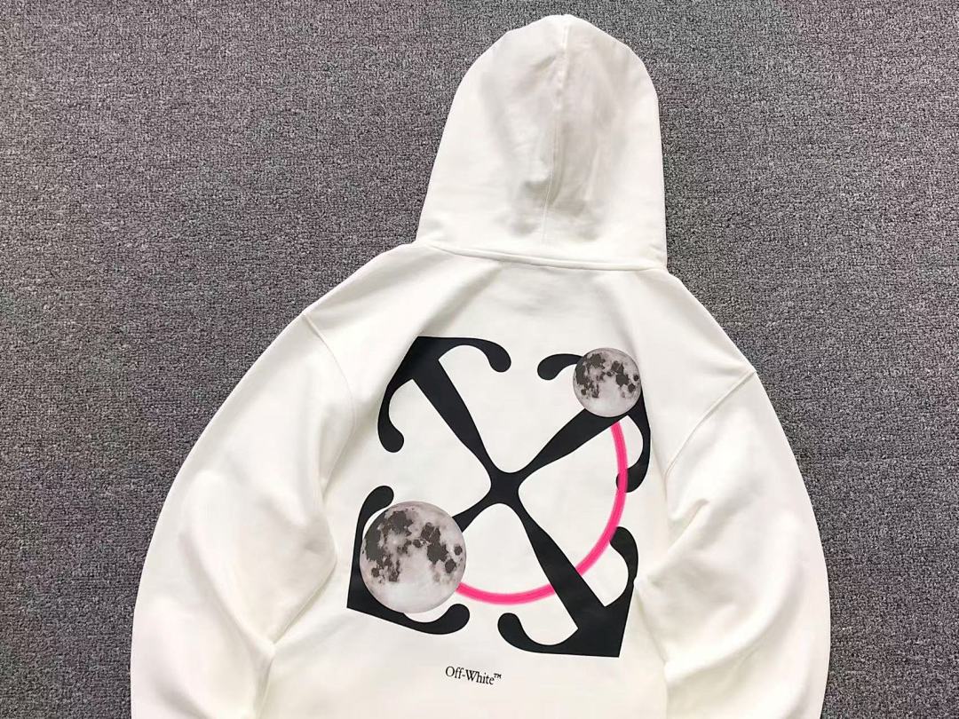 Off-White 168 OFF-WHITE HOODIE 312170419 (Im 170Cm 55Kg I Wear Size M In The Phot) - Image 8