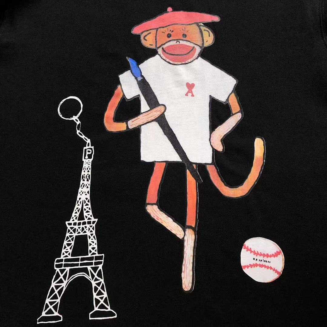 AMI 85 AMI T-SHIRT 413122179 (Im 170Cm 60Kg I Wear Size S In The Phot) - Image 10