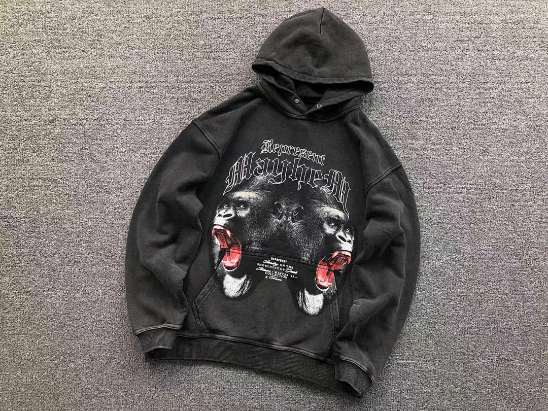 Represent 135 REPRESENT HOODIE 510030191 (Im 170Cm 60Kg I Wear Size S In The Phot) - Image 6