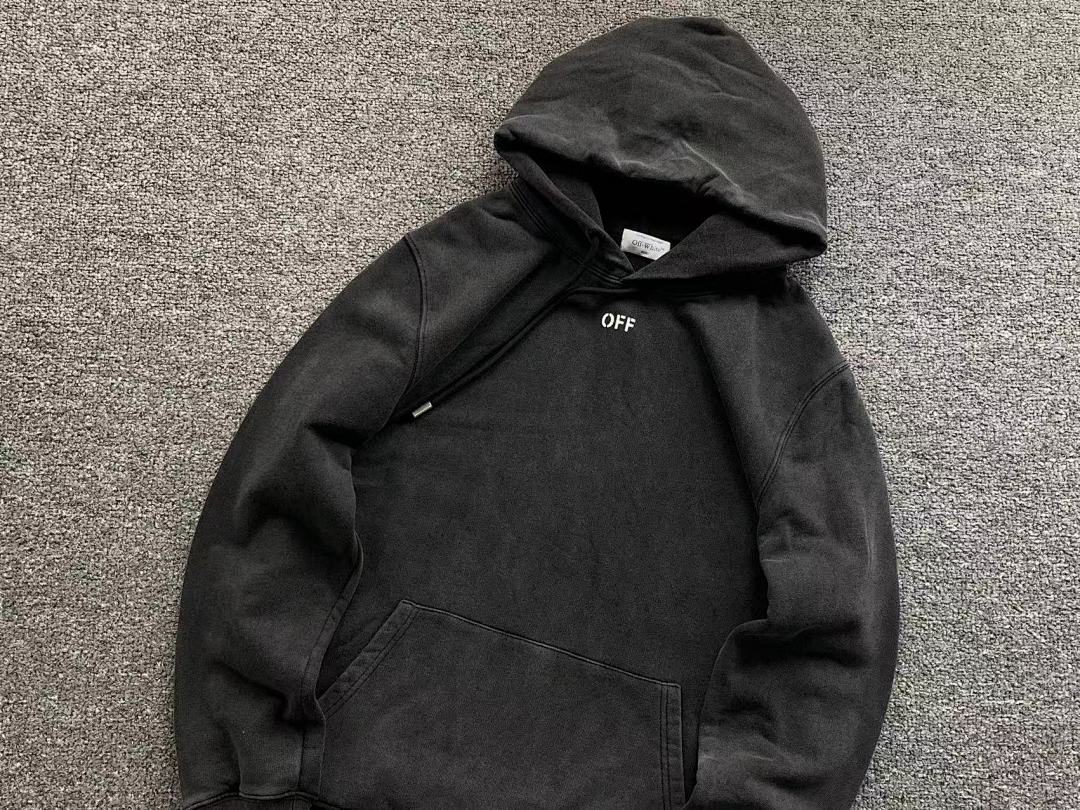 Off-White 195 OFF-WHITE HOODIE 57311819 (Im 170Cm 60Kg I Wear Size S In The Phot) - Image 12