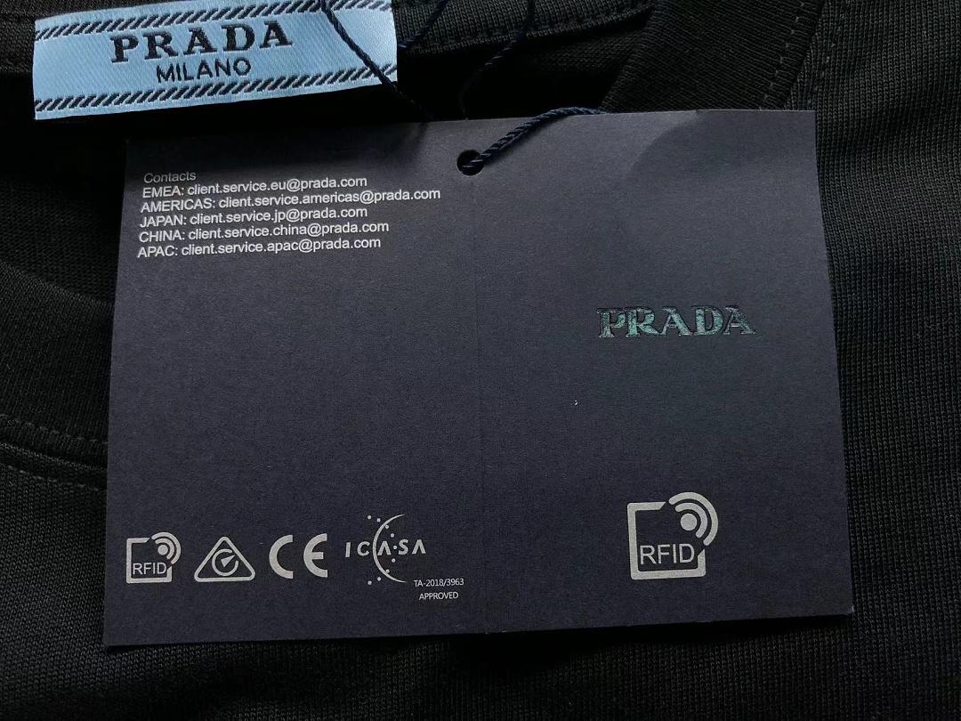 Prada 115 P⭐A⭐A T-SHIRT 5243030147 (Im 170Cm 60Kg I Wear Size M In The Phot) - Image 26