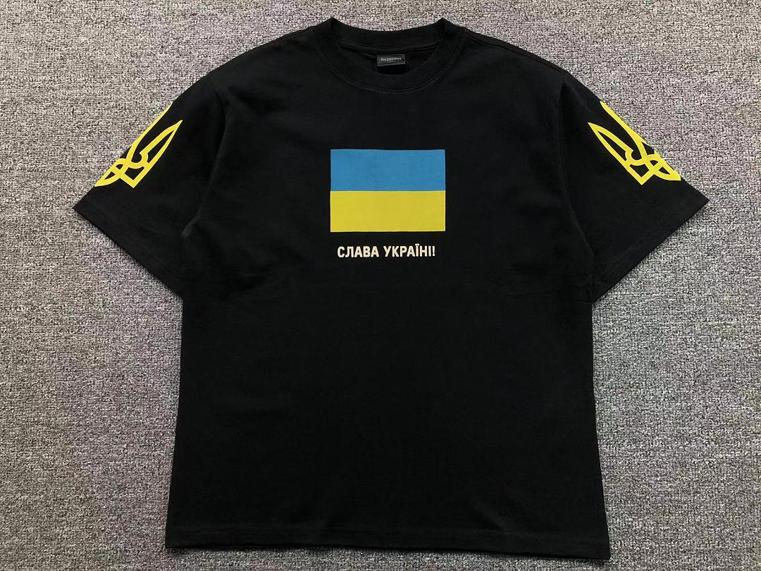Balenciaga 125 B⭐L⭐⭐⭐IA⭐A T-SHIRT 42042407163 (Im 170Cm 60Kg I Wear Size XS In The Phot) - Image 5