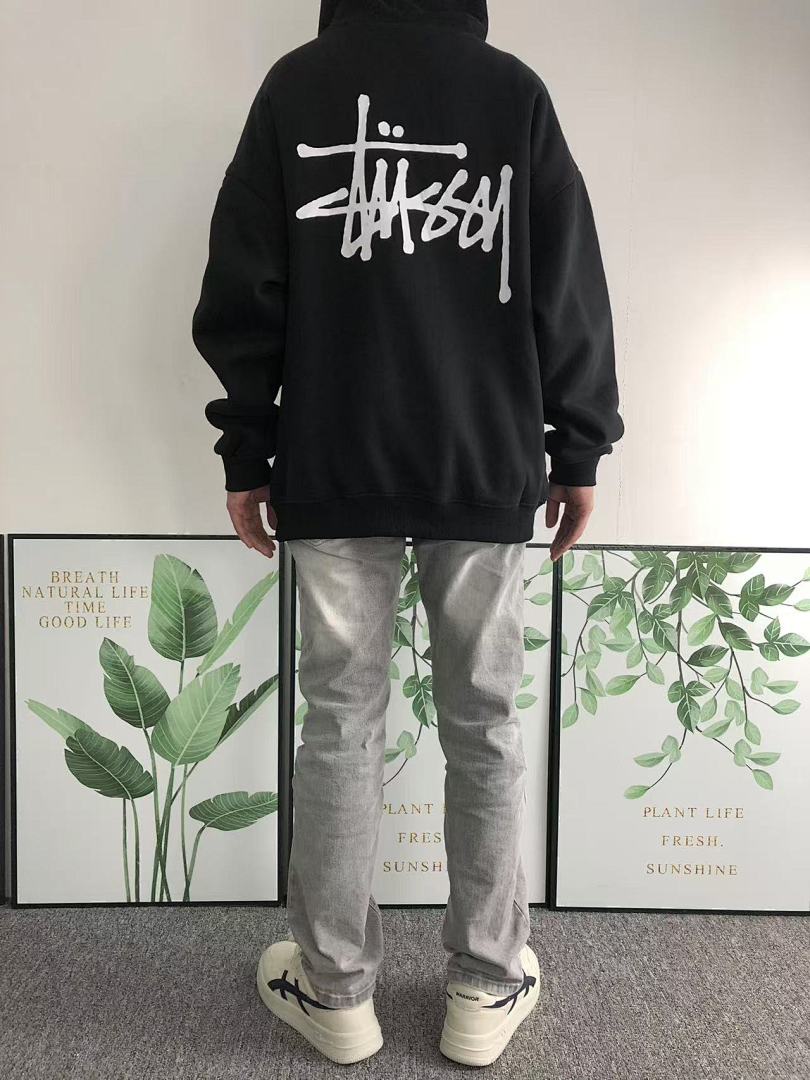 Stussy 198 STUSSY HOODIE 4121610001 (Im 170Cm 57Kg I Wear Size M In The Phot) - Image 4
