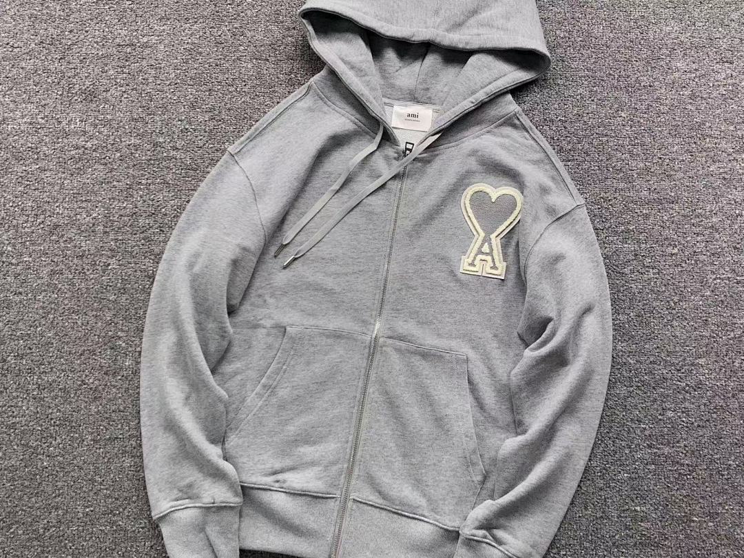 AMI 125 AMI HOODIE 57281188 (Im 170Cm 60Kg I Wear Size M In The Phot) - Image 15