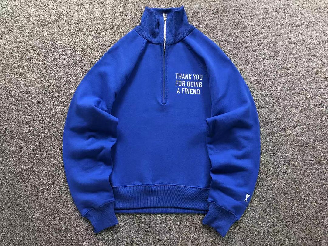 AMI 129 AMI HOODIE 3209040421 (Im 170Cm 60Kg I Wear Size M In The Phot) - Image 5