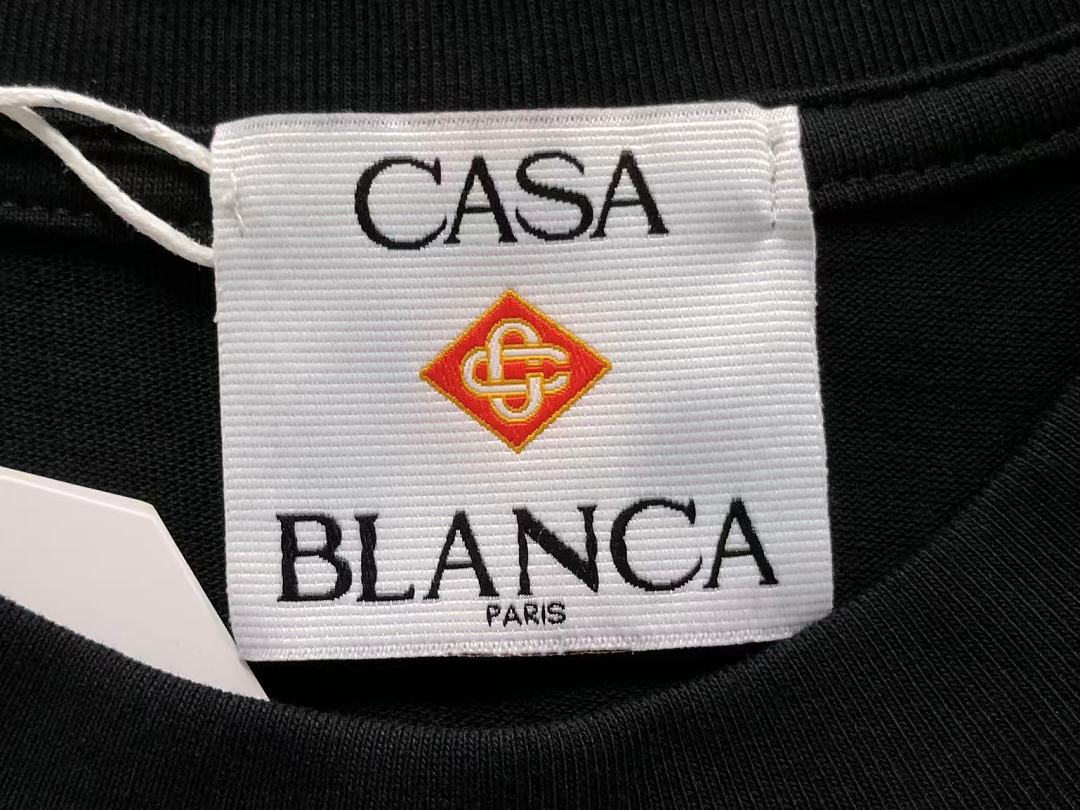 Casablanca 105 CASABLANCA T-SHIRT 52071801127 (Im 170Cm 60Kg I Wear Size L In The Phot) - Image 31