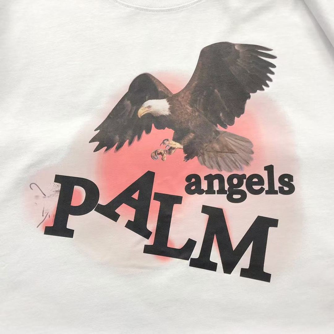 Palm Angels 78 PALM ANGELS T-SHIRT 41060936121 (Im 170Cm 60Kg I Wear Size M In The Phot) - Image 8