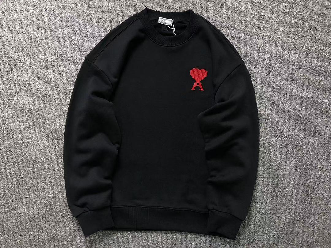 AMI 178 AMI HOODIE 3207301621 (Im 170Cm 60Kg I Wear Size M In The Phot) - Image 13