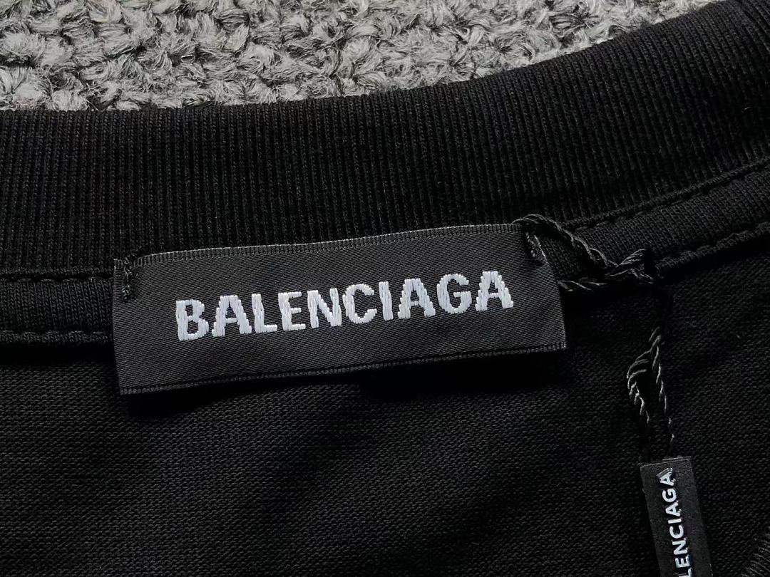 Balenciaga 113 B⭐L⭐⭐⭐IA⭐A T-SHIRT 5261103147 (Im 170Cm 60Kg I Wear Size M In The Phot) - Image 21