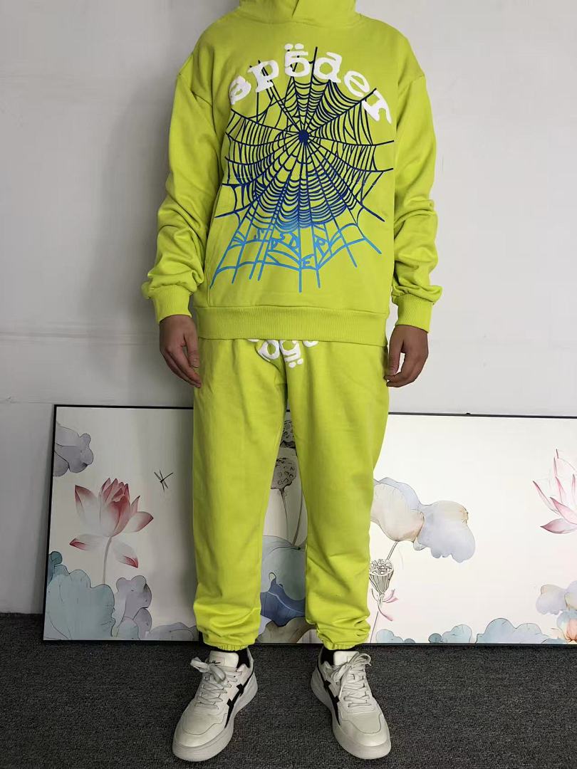 Sp5der TROUSERS 118 SP5DER HOODIE - Image 4