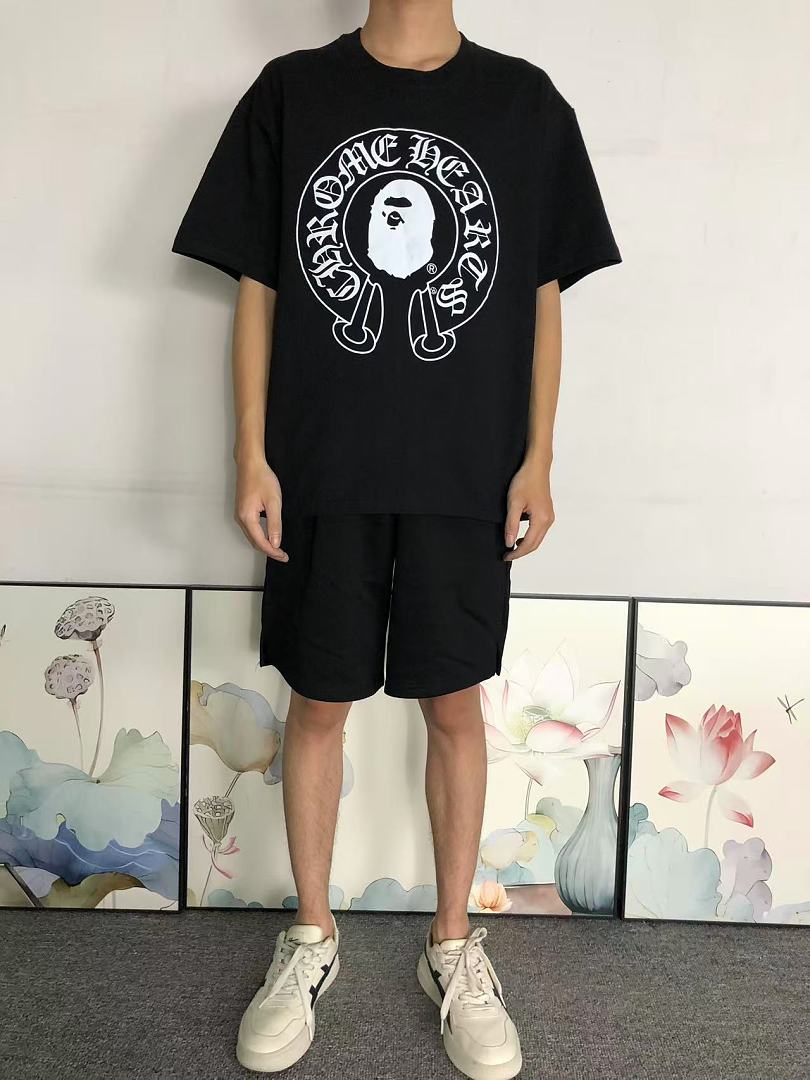 Bape 88 C⭐⭐OME HE⭐⭐TS BAPE T-SHIRT 1282602177 (Im 170Cm 60Kg I Wear Size M In The Phot) - Image 3