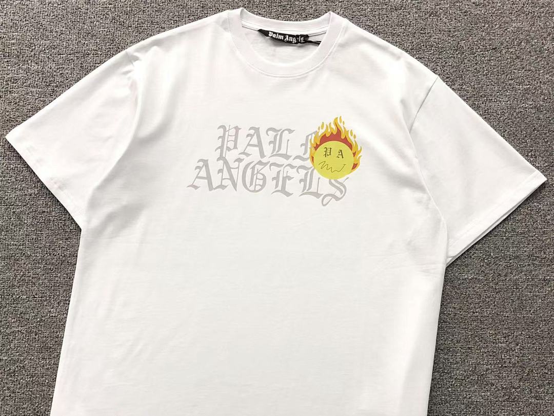 Palm Angels 78 PALM ANGELS T-SHIRT 41060931121 (Im 170Cm 60Kg I Wear Size L In The Phot) - Image 8