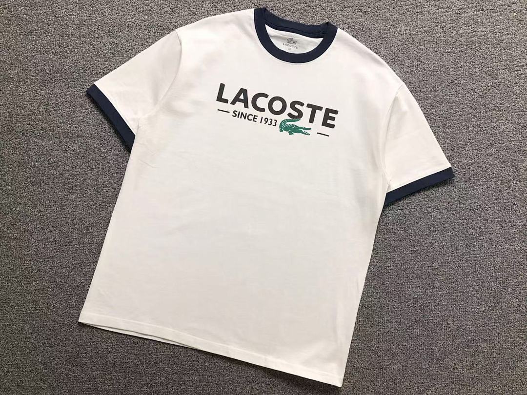 Unbranded 128 LACOSTE T-SHIRT 2203265501 (Im 170Cm 60Kg I Wear Size M In The Phot) - Image 7