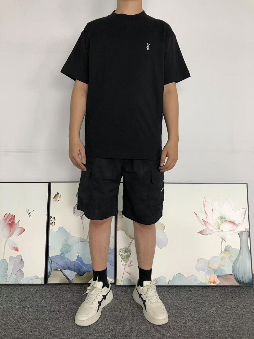Saint Laurent 95 SA⭐⭐T ⭐⭐U⭐⭐NT T-SHIRT 58190881 (Im 170Cm 60Kg I Wear Size S In The Phot) - Image 3