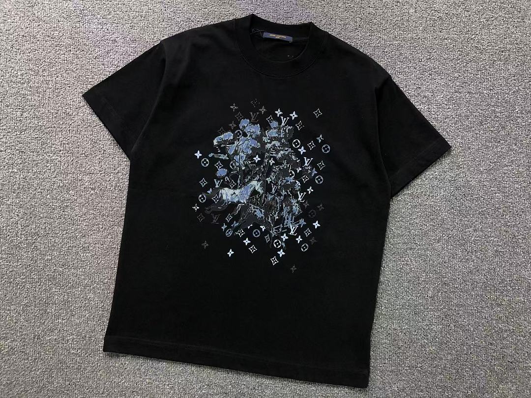 Louis Vuitton 98 L⭐ T-SHIRT 524290219 (Im 170Cm 60Kg I Wear Size M In The Phot) - Image 11