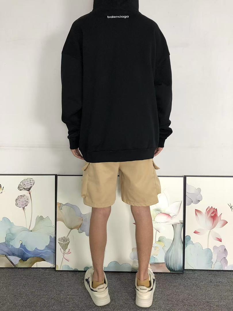 Balenciaga 218 B⭐L⭐⭐⭐IA⭐A HOODIE 42082922163 (Im 170Cm 60Kg I Wear Size S In The Phot) - Image 4