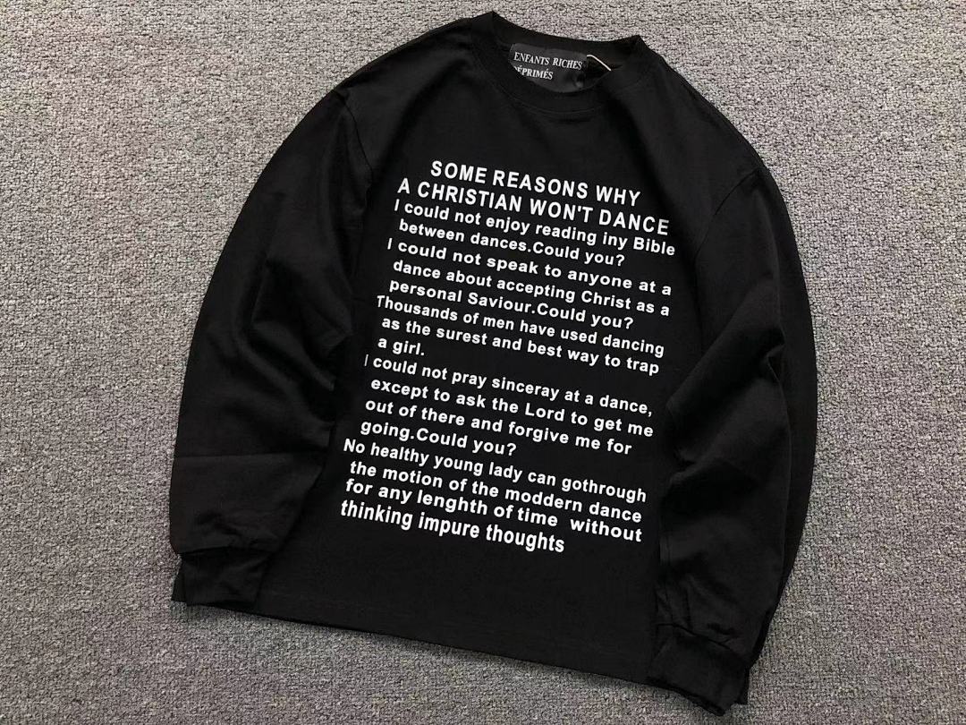 Chanel 98 ENFANTS RICHES DEPRIMES LONG SLEEVED 5211728162 (Im 170Cm 60Kg I Wear Size S In The Phot) - Image 11