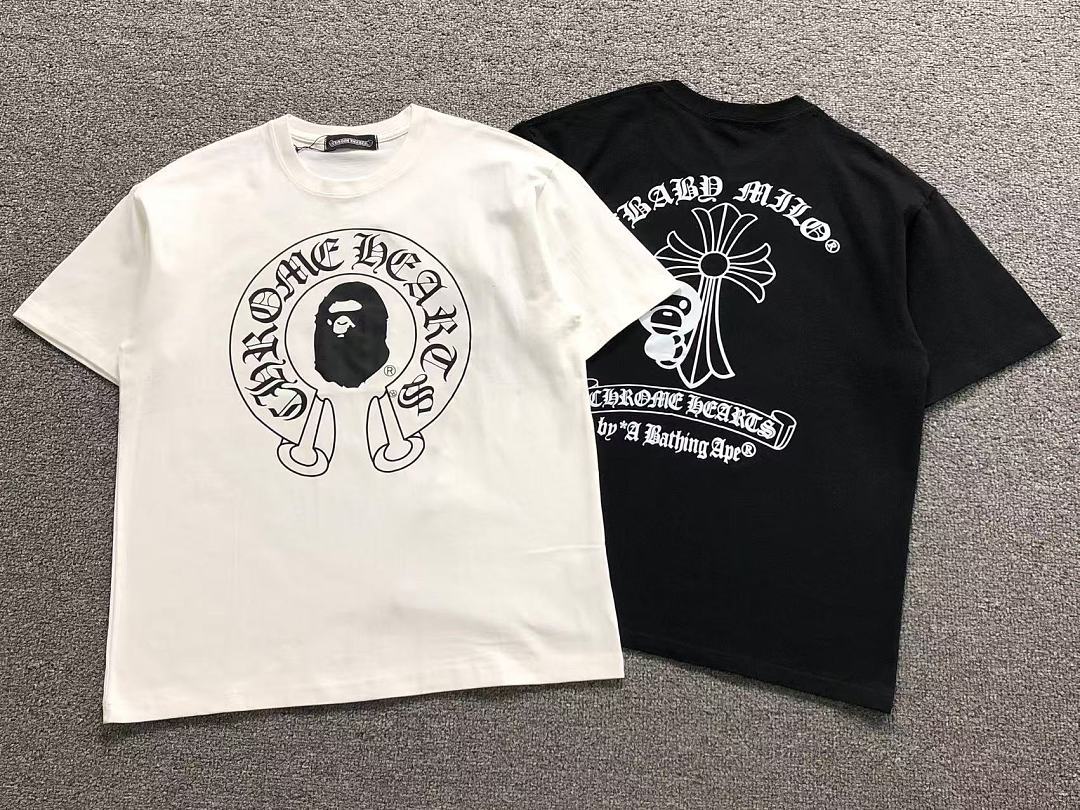 Bape 88 C⭐⭐OME HE⭐⭐TS BAPE T-SHIRT 1282602177 (Im 170Cm 60Kg I Wear Size M In The Phot) - Image 5