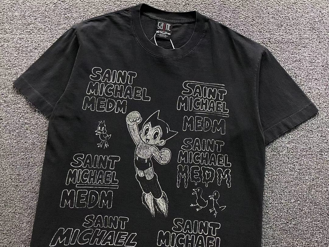 Chanel 98 SAINT MICHAEL T-SHIRT 42081406155 (Im 170Cm 60Kg I Wear Size S In The Phot) - Image 12